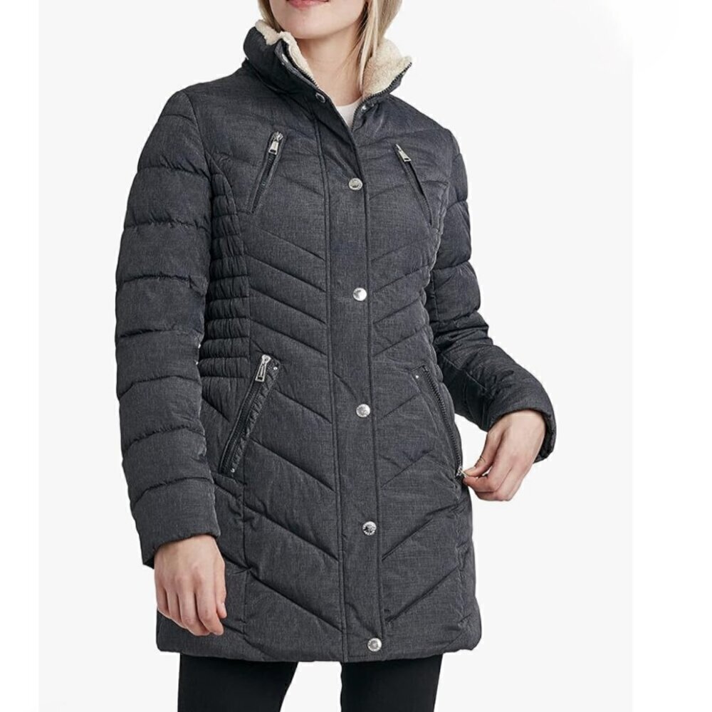 Laundry By Shelli Segal Puffer Jacket Coat Sz M​​